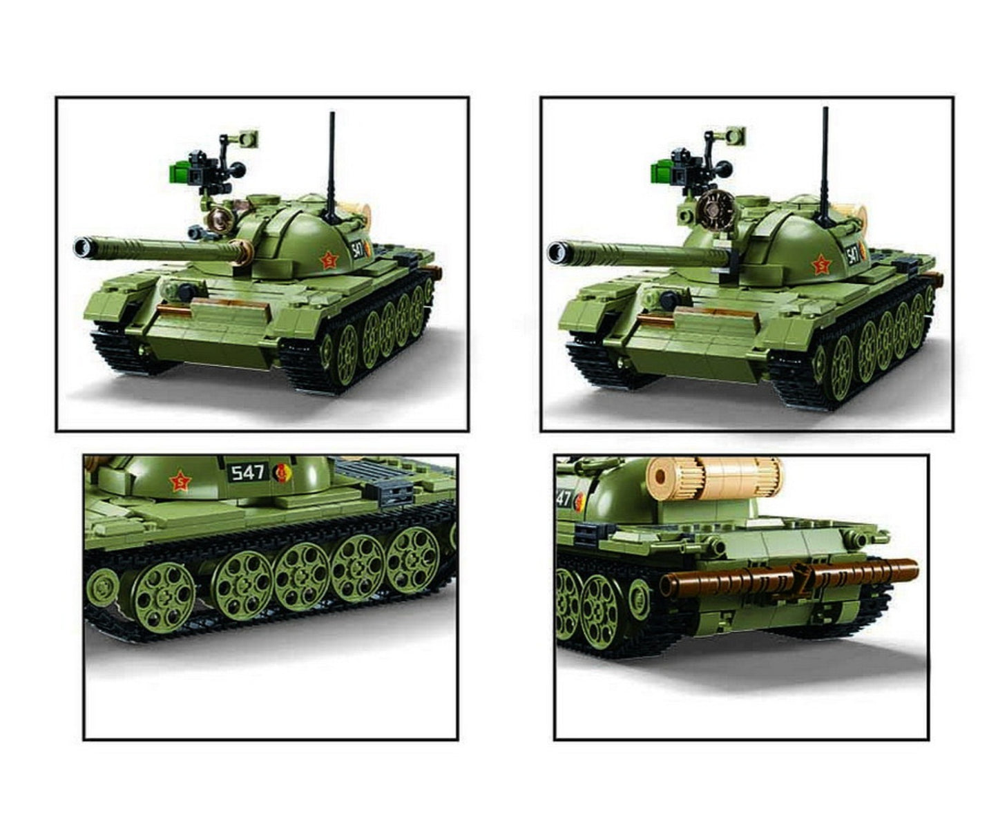 Sluban-Panzer T62 (MBT) 3 in 1 M38-B1135