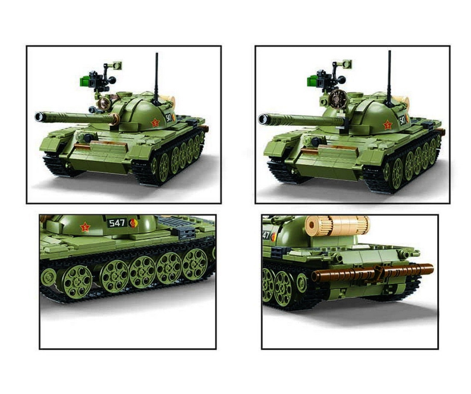 Sluban-Panzer T62 (MBT) 3 in 1 M38-B1135