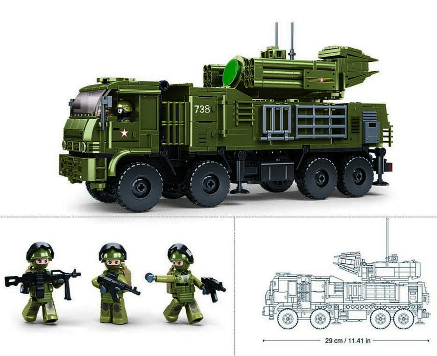 Sluban Pantsir S1S M38-B1252