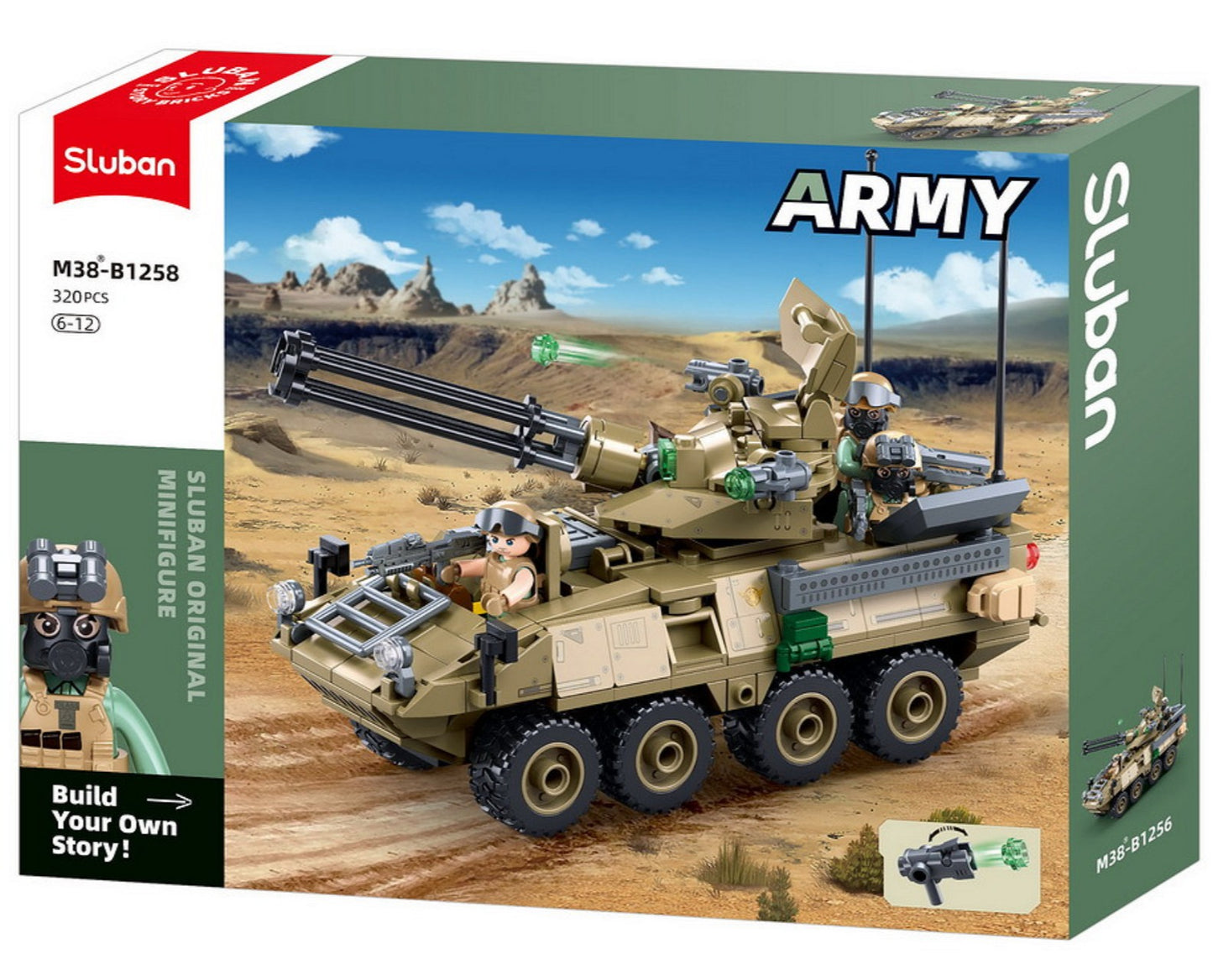 Sluban Armee Panzer OEF Stryker ADS M38-B1258