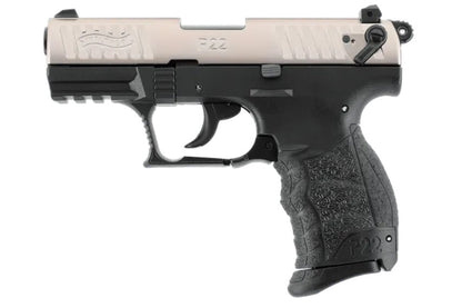 Walther P22Q 9 mm P.A.K., Nickel-Finish