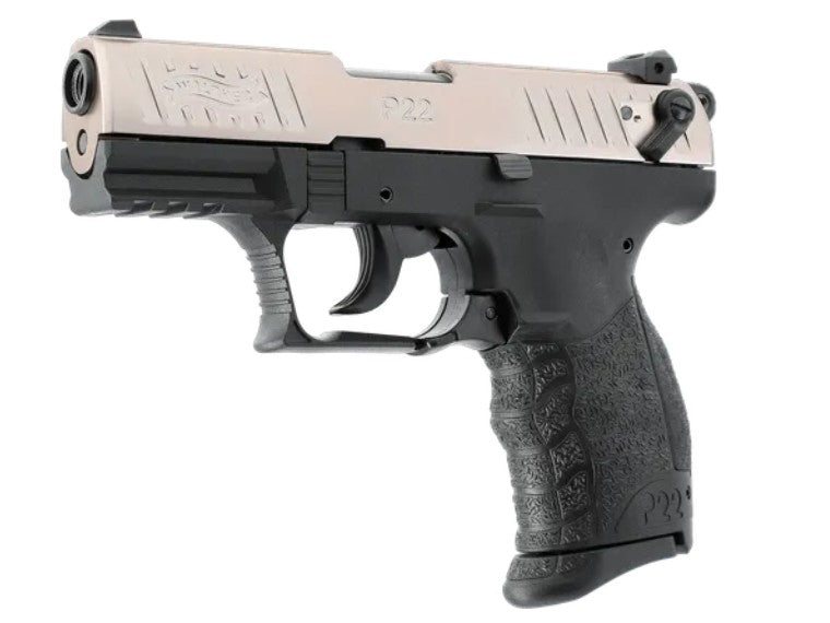 Walther P22Q 9 mm P.A.K., Nickel-Finish
