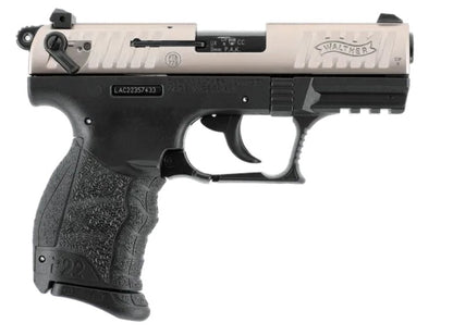 Walther P22Q 9 mm P.A.K., Nickel-Finish