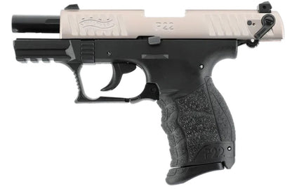 Walther P22Q 9 mm P.A.K., Nickel-Finish