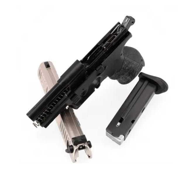 Walther P22Q 9 mm P.A.K., Nickel-Finish