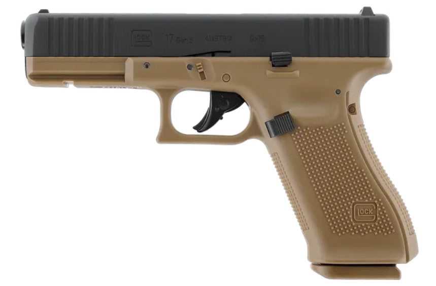 GLOCK 17 Gen5 4,5 mm (.177) BB, CO₂, < 3,0 J, Coyote