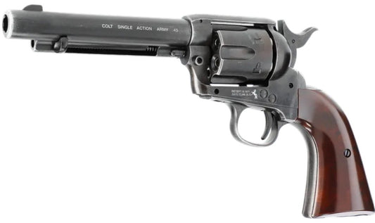 Colt SAA .45 - 5.5" 4,5 mm (.177) Diabolo, CO₂, < 3,0 J, Antik-Finish
