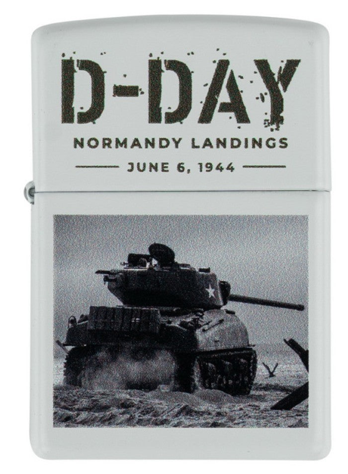 Zippo D-Day Sherman tank