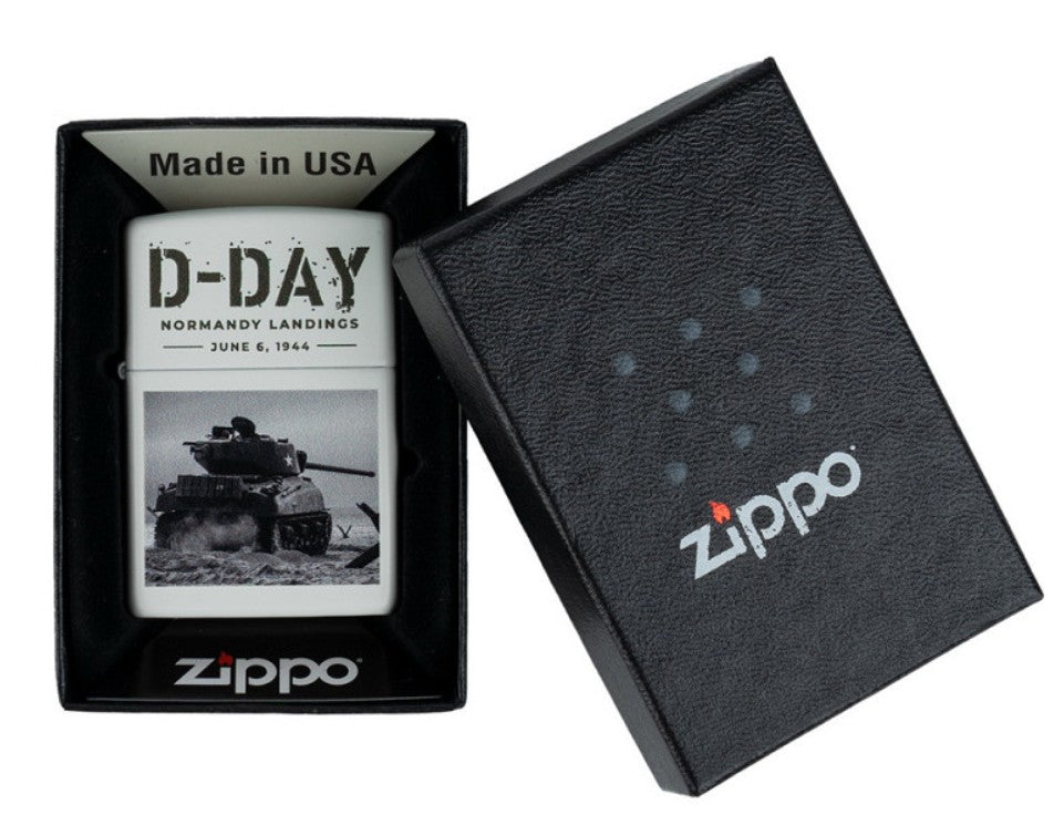Zippo D-Day Sherman tank