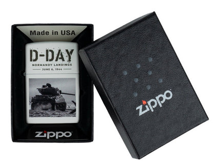 Zippo D-Day Sherman tank
