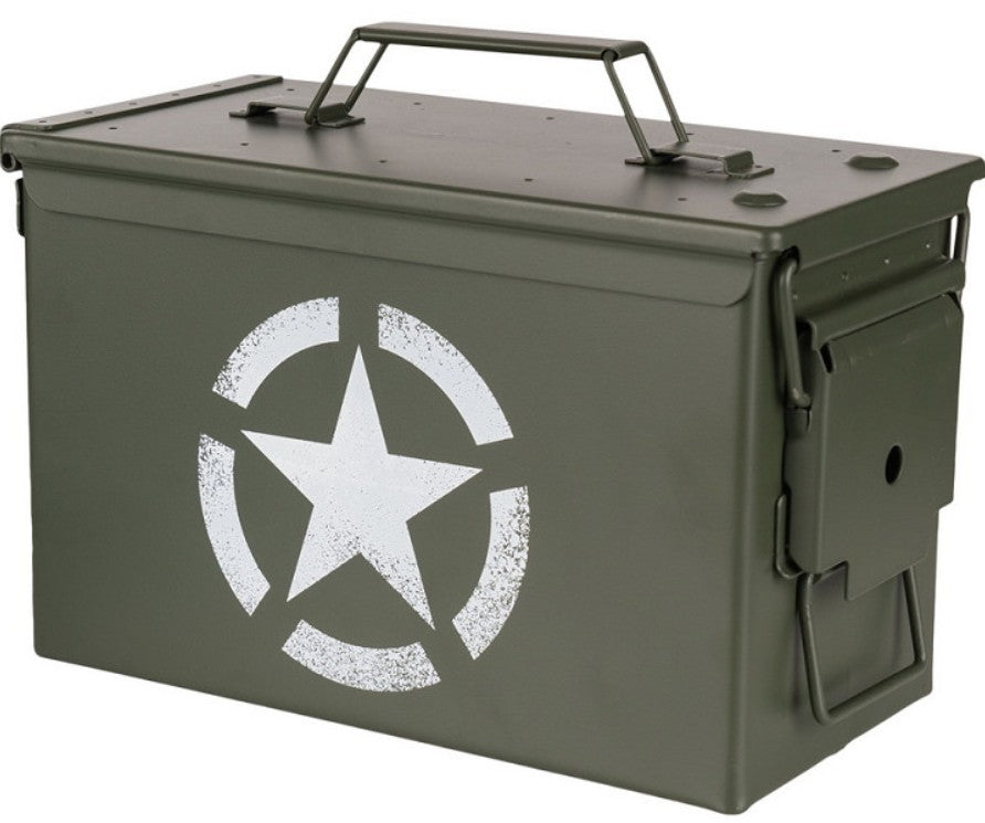 Munitionskiste Kal. 50mm - US Armee Stern