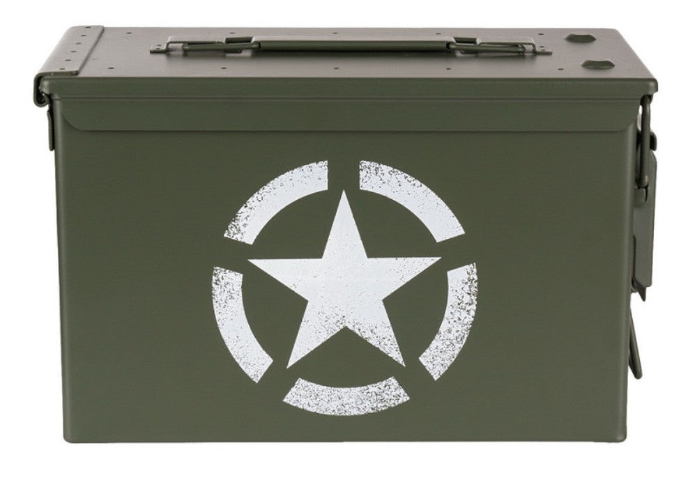 Munitionskiste Kal. 50mm - US Armee Stern
