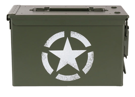 Munitionskiste Kal. 50mm - US Armee Stern