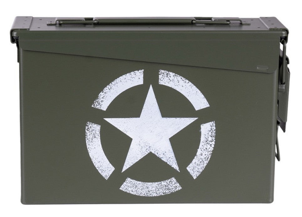 Munitionskiste Kal. 30 mm – US-Armee-Stern