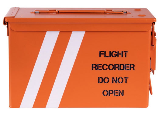 Munitionskiste Kal. 50 mm – Flugschreiber