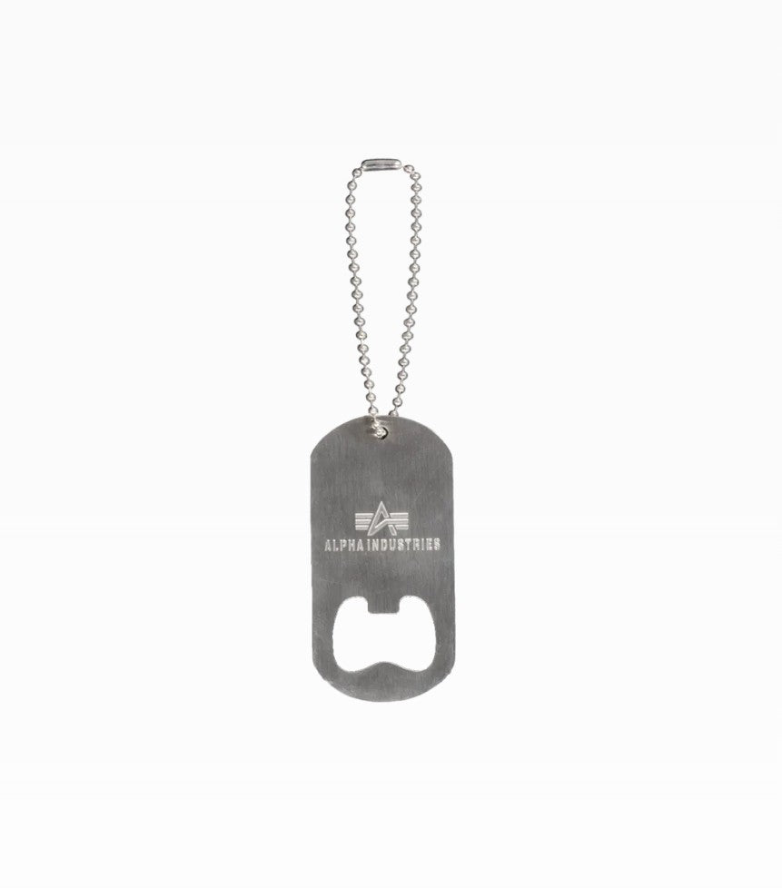 Alpha Bottle Opener Keychain Erkennungsmarke