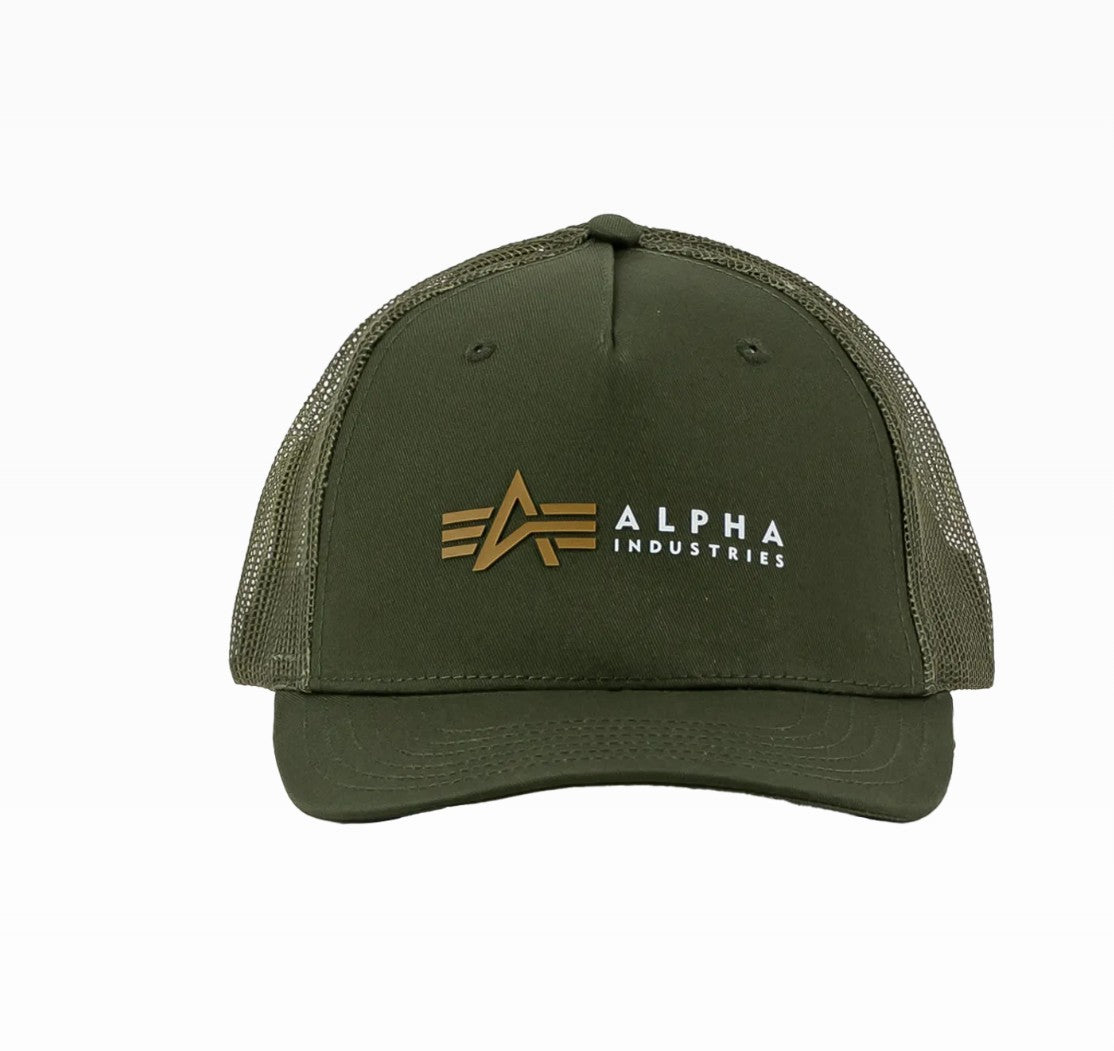 Baseball Cap Alpha Label Trucker Cap