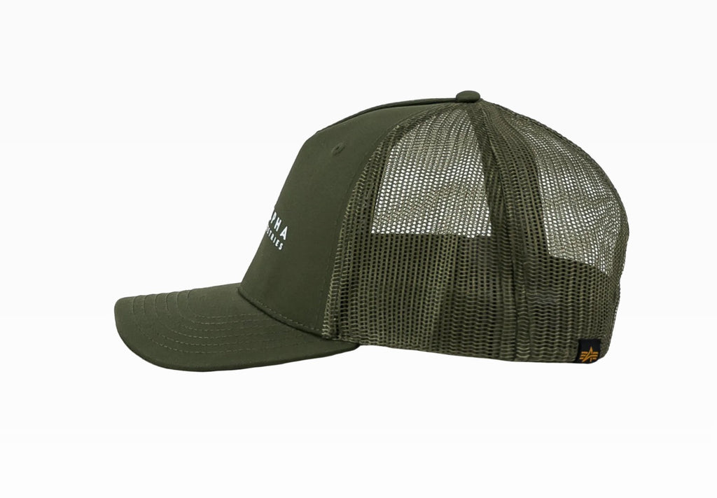 Baseball Cap Alpha Label Trucker Cap