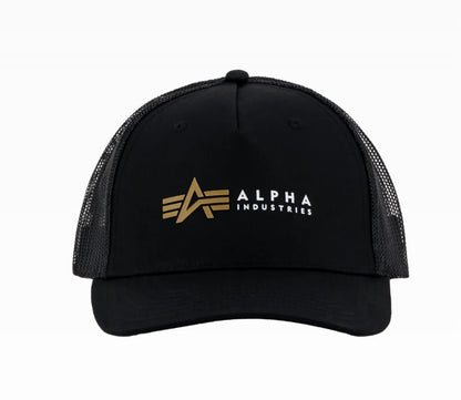Baseball Cap Alpha Label Trucker Cap