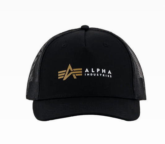Baseball Cap Alpha Label Trucker Cap
