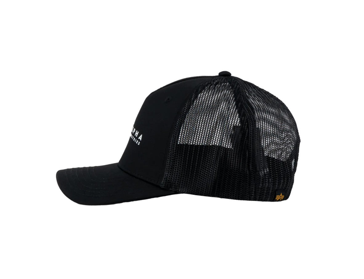 Baseball Cap Alpha Label Trucker Cap
