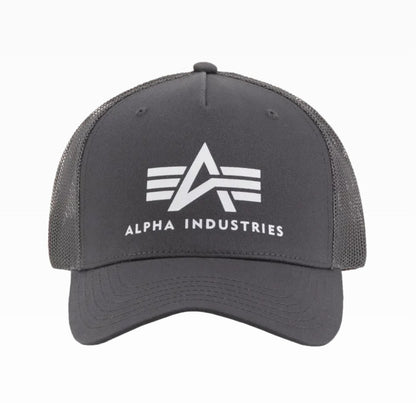 Baseball Cap Alpha Label Basic Trucker Cap