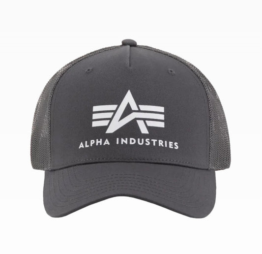 Baseball Cap Alpha Label Basic Trucker Cap