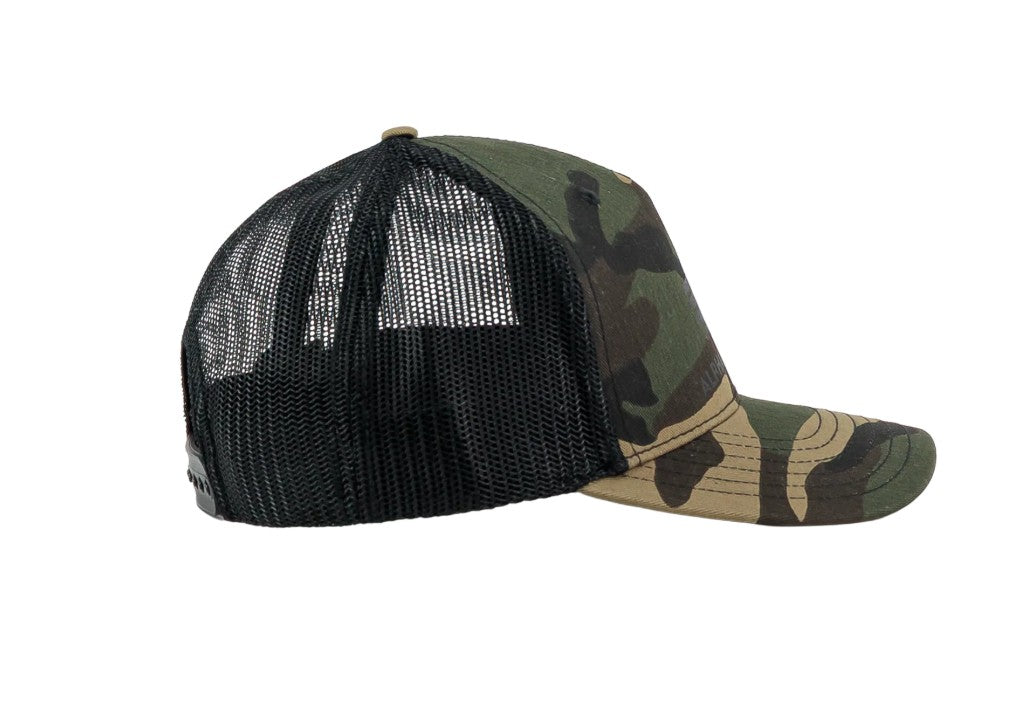 Baseball Cap Alpha Label Basic Trucker Cap