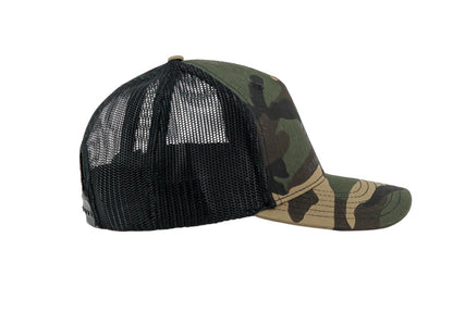 Baseball Cap Alpha Label Basic Trucker Cap