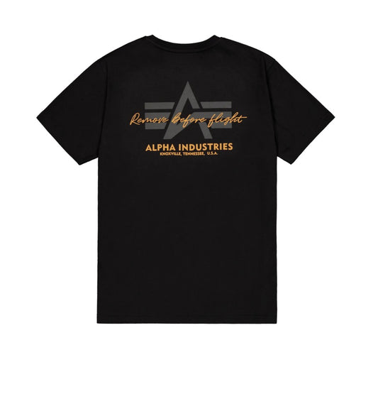 Alpha Industrie Tonal Logo Print T-Shirt