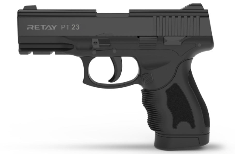 Pistole Retay PT23 S Kal. 9 PAK, 14 Schuss, schwarz Vollauto