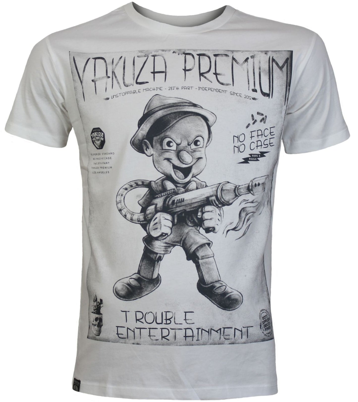 Yakuza Premium T-Shirt 4003 natur weiß