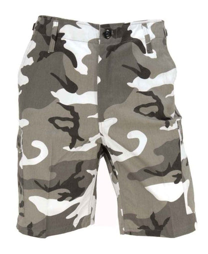 Bermuda US "Glatt" - Camouflage Div. Farben