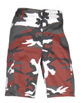 Bermuda US "Glatt" - Camouflage Div. Farben