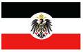 Flagge, Deutsches Reich mit Wappen neu