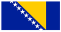 Flagge Bosnien und Herzegowina