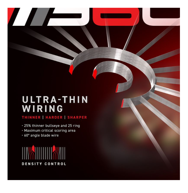Winmau Blade 6 Triple Core Carbon Dartboard – PDC Official 360°