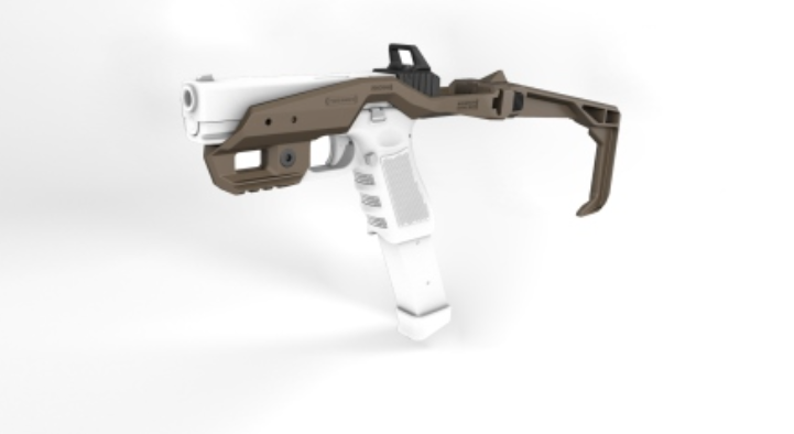 Recover Glock Doppelstapel für 9 mm & SW40, 20/20N-Stabilisator, Basisschaft – hellbraun