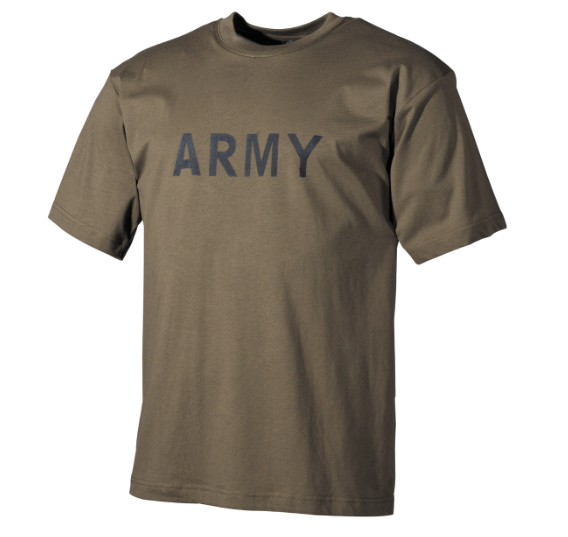 T-Shirt "Army" - Div. Farben