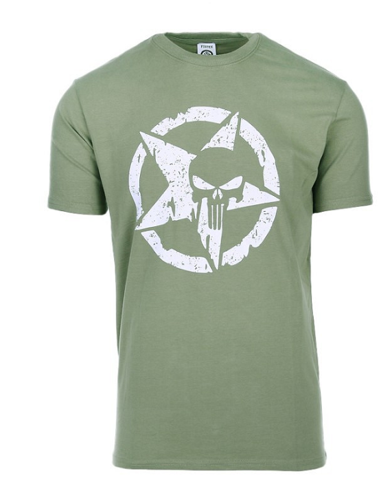 Allied Star Punisher T-Shirt – Peach Finish, 95% Baumwolle