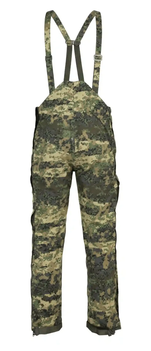 Österr. Bundesheer - ÖBH Nässeschutzhose KAZ21 03 tarn gebr.