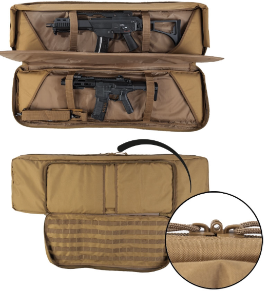 RIFLE CASE DOUBLE COYOTE