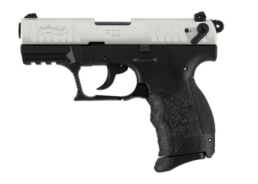 Walther P22 Q Nickel Kal. 9 mm PAK