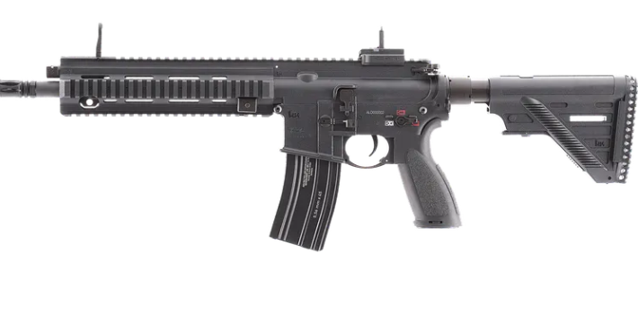 Heckler & Koch HK416 A5 Sportsline EyeTrace 6 mm, AEG, < 1,0 J, full-auto, schwarz