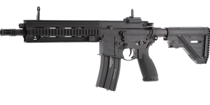 Heckler & Koch HK416 A5 Sportsline EyeTrace 6 mm, AEG, < 1,0 J, full-auto, schwarz