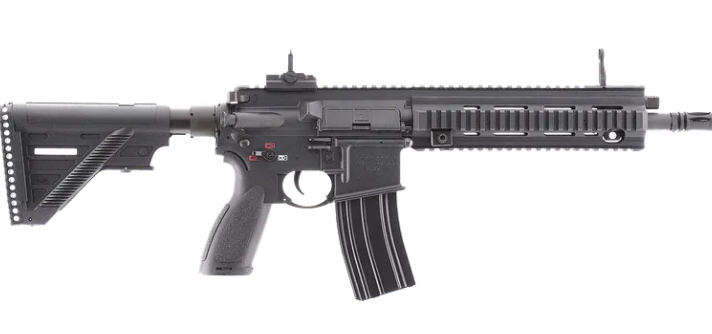 Heckler & Koch HK416 A5 Sportsline EyeTrace 6 mm, AEG, < 1,0 J, full-auto, schwarz