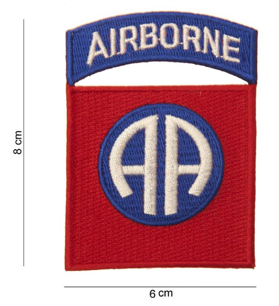 US Textilabzeichen 82nd Airborne Division zum Aufnähen