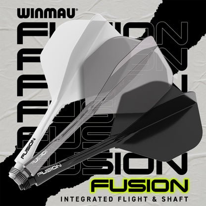 Flights Winmau Fusion Black medium 8789 div.Farben