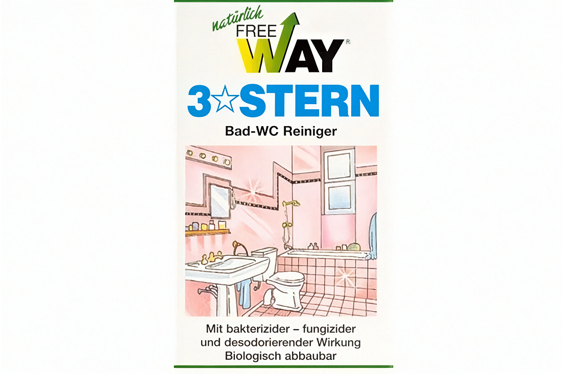 3-Stern Bad-WC Reiniger