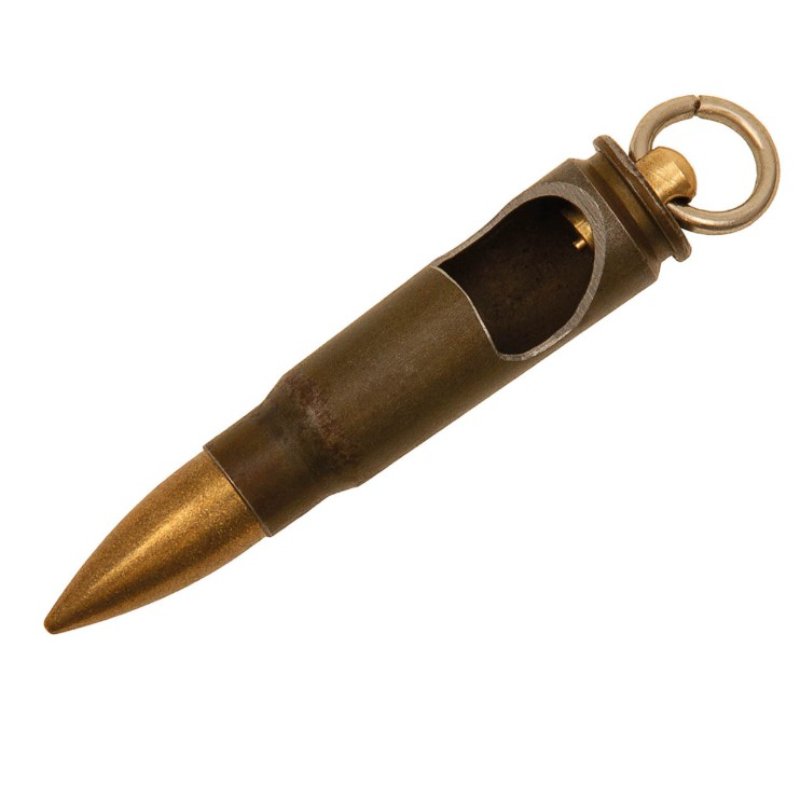 Anhänger-Patrone, "AK-47", Messing, mit Flaschenöffner